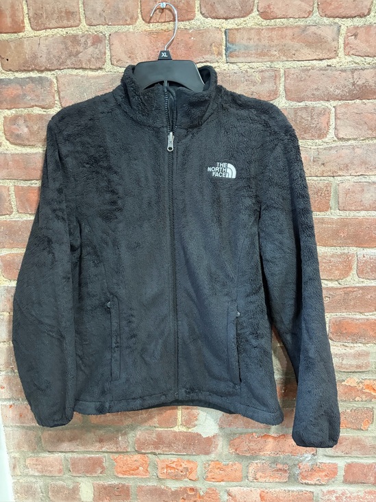 The North Face Tops - The North Face Black Fleece Full-Zip Jacket women’s size medium